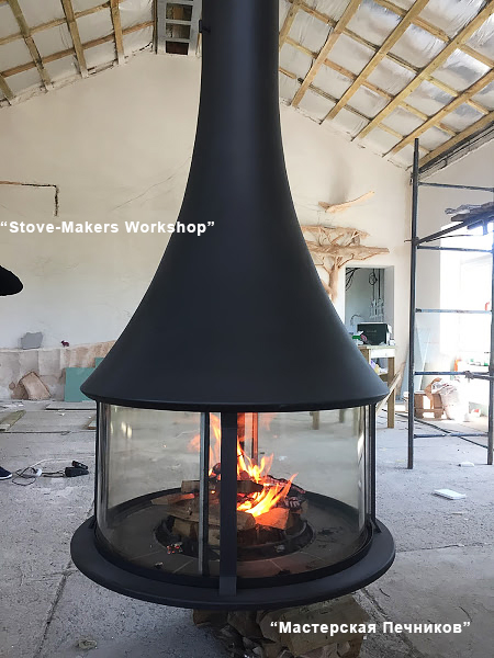 купити дизайнерський камін в Харкові Україна-Макстерская пічників-Доставка Установка Монтаж